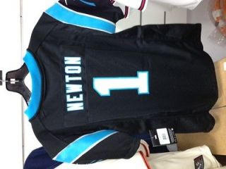 Brand new W/Tags Youth Cam Newton Replica Nike Panthers Jersey MEDIUM 