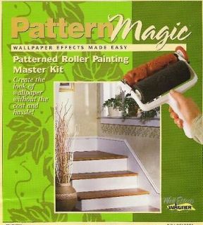   Pattern Magic Custom Border and Faux Wallpaper Effects Painting Roller