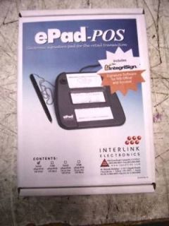 epad pos electronic signature pad brand new 