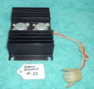   172 LIGHT DIMMING ASSEMBLY, 12 VOLT, P/N 1570166 1 USED