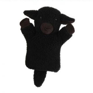 BLACK SHEEP Small Hand sized Puppet Company Carpets Plush Farm NEW 