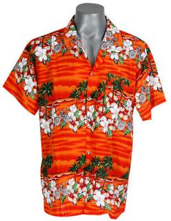hw743 hawaiian surf beach orange shirt palm island 5xl from