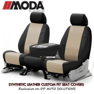 DODGE RAM 2500 COVERKING MODA SYNTHETIC LEATHER CUSTOM FIT SEAT COVERS 