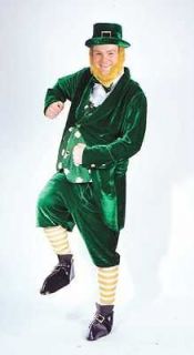   Green Irish Lucky The Leprechaun St. Patricks Day Adult Mens Costume