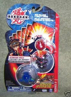 new bakugan series 2 starter pack 2008 set 3 expedited