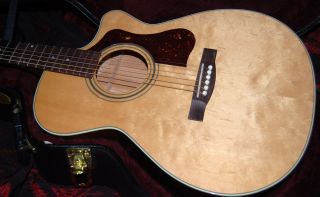 new guild f 30ce cutaway acoustic elect ric guitar time