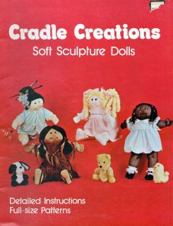 Cradle Creations Solft Sculpture Dolls detailed instructions full size 