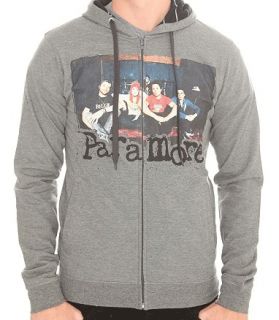 paramore band photo zip up outerwear hoodie new 2xlarge