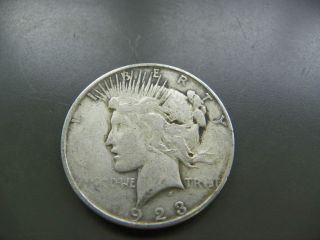 1923 peace liberty silver dollar  45 30