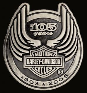 harley davidson 105th anniversary pin new  8