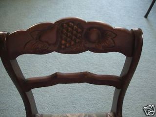 TELL CITY antiques mohagony chair used special $ 129.99