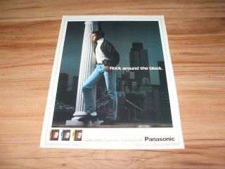 Panasonic personal stereo(like walkman) 1987 magazine advert