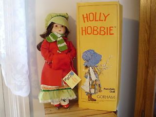 Newly listed Vintage 1983 Gorham Porcelain Holly Hobbie Doll 18 inch 