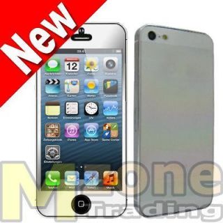 Mirror Full Body Front + Back LCD Screen Protector For iPhone 5 