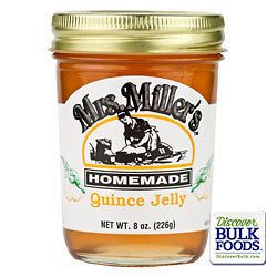 Mrs Millers Authentic Amish Homemade Quince Jelly (4) 8 oz Jars