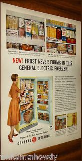 1959 ge model ha 13s aqua int vintage refrigerator ad