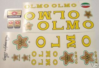 olmo decal set for campagnolo vintage bike resto new from
