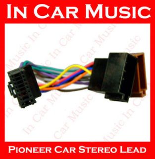 pioneer deh7300bt car stereo replacement wiring lead cable from united