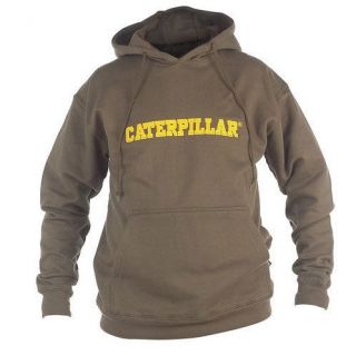 cat caterpillar workwear logo hooded hoodie sweatshirt