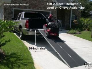 New 10 Wheelchair and Scooter Ramp   aluminum handicap ramps for home 