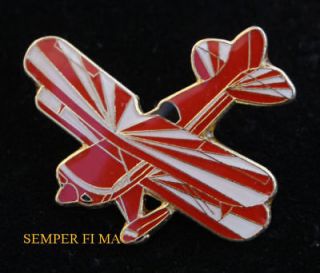 authentic pitts special hat pin light aerobatic biplane returns 