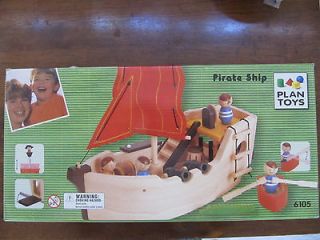 nib plan toys pirate ship set  54