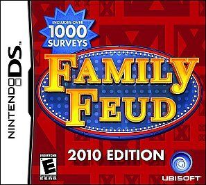 Family Feud 2010 Edition (Nintendo DS, 2009)   GREAT CONDITION