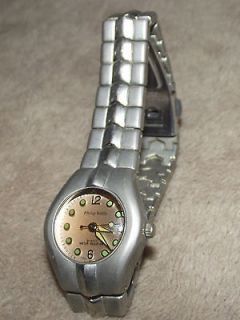 stainless steel ladies philip wells quartz watch from canada time