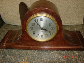 vintage plymouth mantel clock in great working condition time left