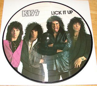 kiss lick it up picture disc holland issue 603 time