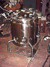 132 gallon 500 Liter 316L Stainless Steel Jacketed Reactor 