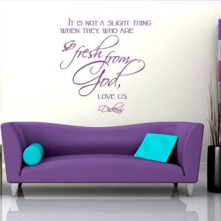 SO FRESH FROM GOD NURSERY QUOTE WALL ART STICKER, WALL MURAL, WALL 