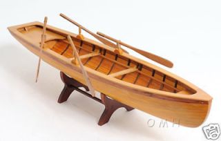 boston whitehall row boat wood model 24 tender time left