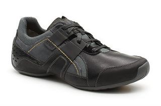 Tsubo Men Rowan Casual Walking City Sneaker Shoe Black Dark Grey 8330 