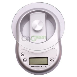   /5Kg/1g Electronic Digital Kitchen Scale Diet Food Weighing Balance