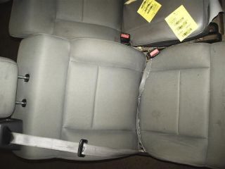   FORD F150 Front Left Driver Gray Cloth Power Bench Seat Section WORN