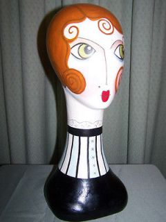 Silvestri Faboo Artist Vintage Style Mannequin Head Mimi NIB hat 