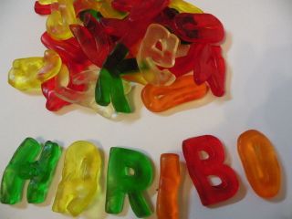 Haribo Gummi Letters   2 Lbs Yummy flavors and bright colors