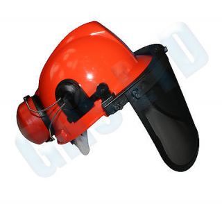 CHAINSAW BRUSHCUTTER SAFETY HELMET HARD HAT WILL FIT STIHL USERS