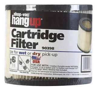 shop vac cartridge filter for hang up pro 903 98