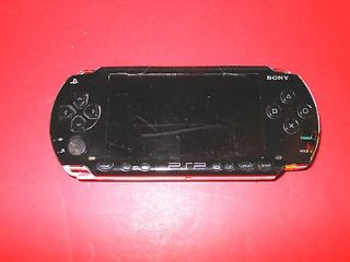 sony psp 1001 base pack black handheld system expedited shipping