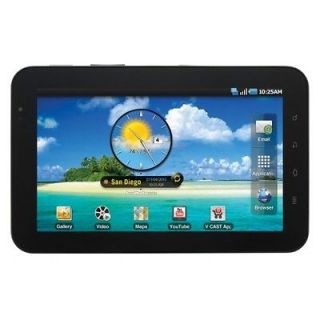 Verizon Samsung Galaxy Tab SCH I800 Black 7 inch 3G Android Tablet 