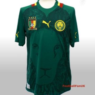 CAMEROON Puma Home Shirt 2012/13 NEW BNWT Jersey Maillot Domicile 