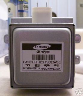 SAMSUNG MAGNETRON OM75P ( 10 ) WB27X10017 ( cheapest on  )