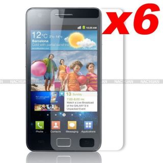 Clear LCD Screen Protector For Samsung Galaxy i9100 S2 S 2 II Film 