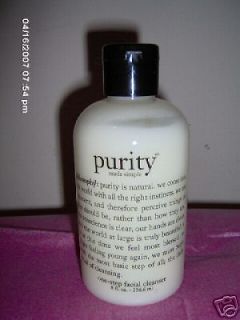 philosophy purity made simple facial cleanser 8oz 