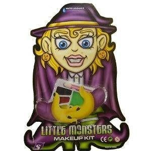 Little Monsters Witch Make Up Set Face Painting Costume Accessory Kit