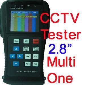 Multi 2.8” LCD CCTV tester for surveillance CCTV Camera Hot one