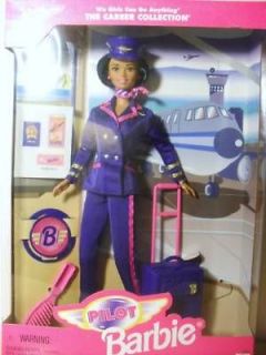 african american career collection pilot barbie doll 