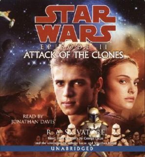Attack of the Clones by R. A. Salvatore 2002, CD, Unabridged